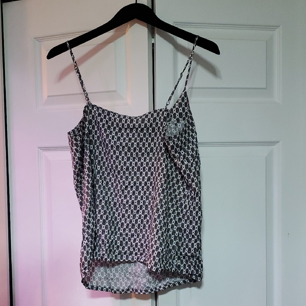 Vero Moda Black and White Patterned Camisole - Picture 3 of 4